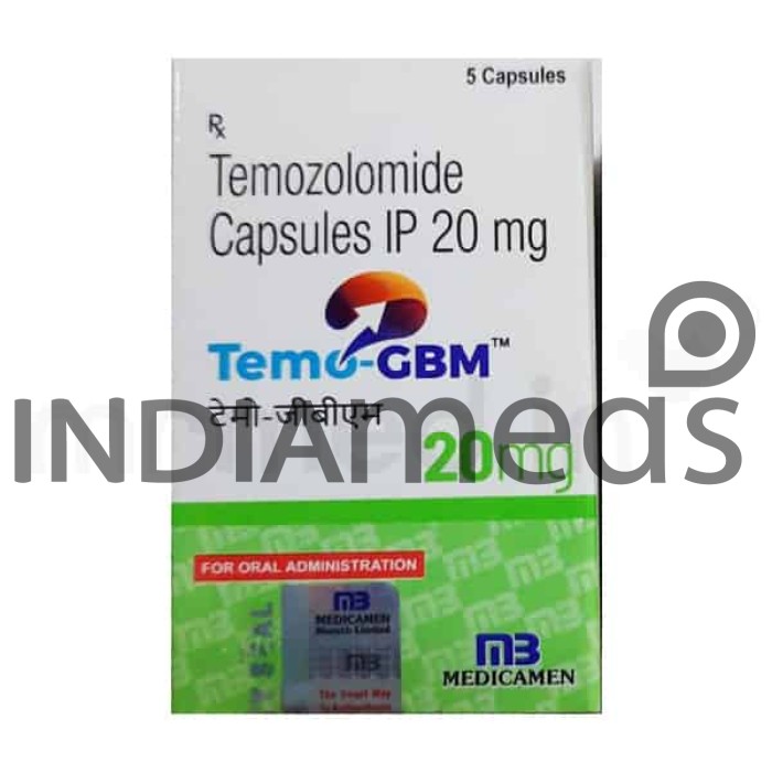 Temo GBM 20mg Capsule