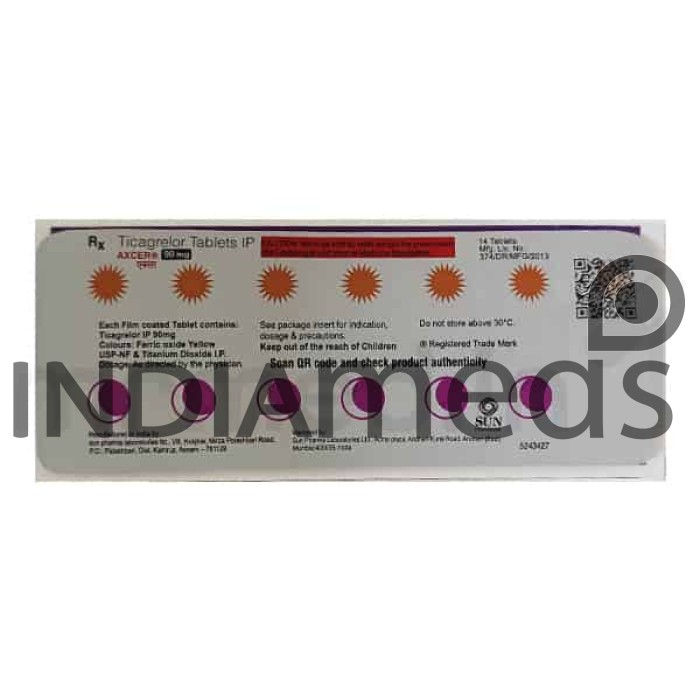 Axcer 90mg Tablet 14's