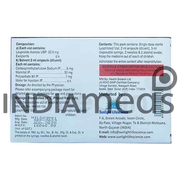 Leuprosun 22.5mg Injection