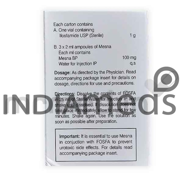 Fosfa 1gm Injection