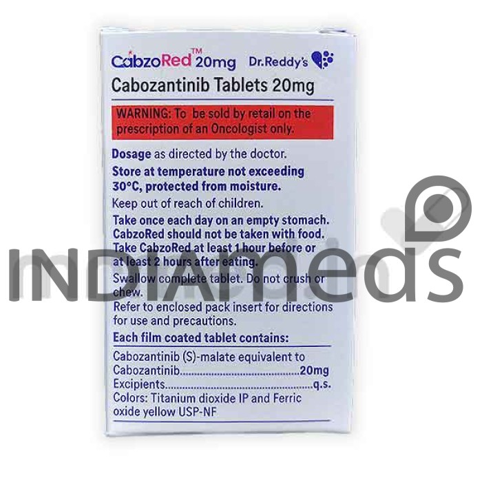 Cabzored 20mg Tablet
