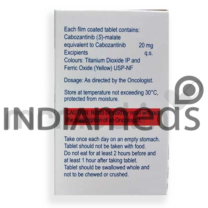 Cabozat 20mg Tablet