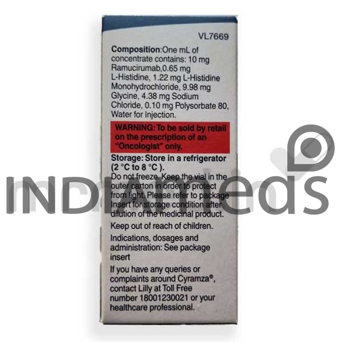 Cyramza 100mg Injection