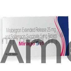 Mirago S  25mg Tablet