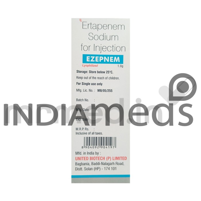 Ezepnem 1gm Injection