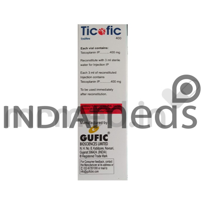 Ticofic 400mg Injection