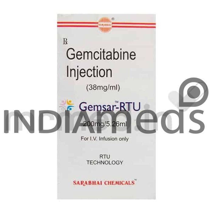 Gemsar RTU 200mg Injection