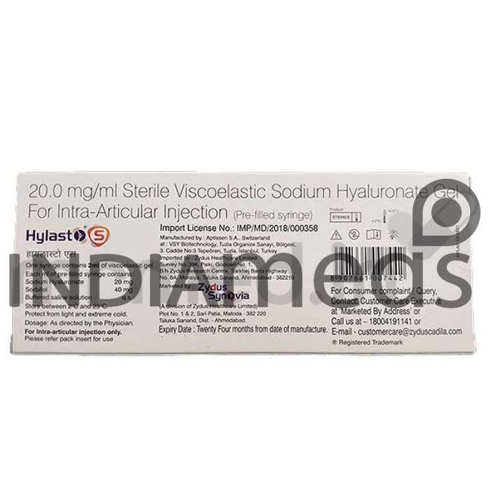 Hylasto S Injection