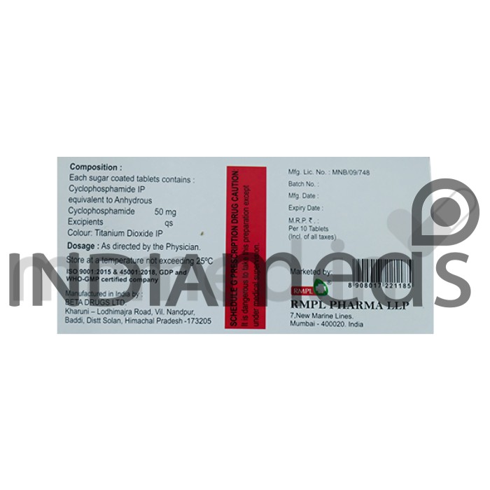 Malimide 50mg Tablet