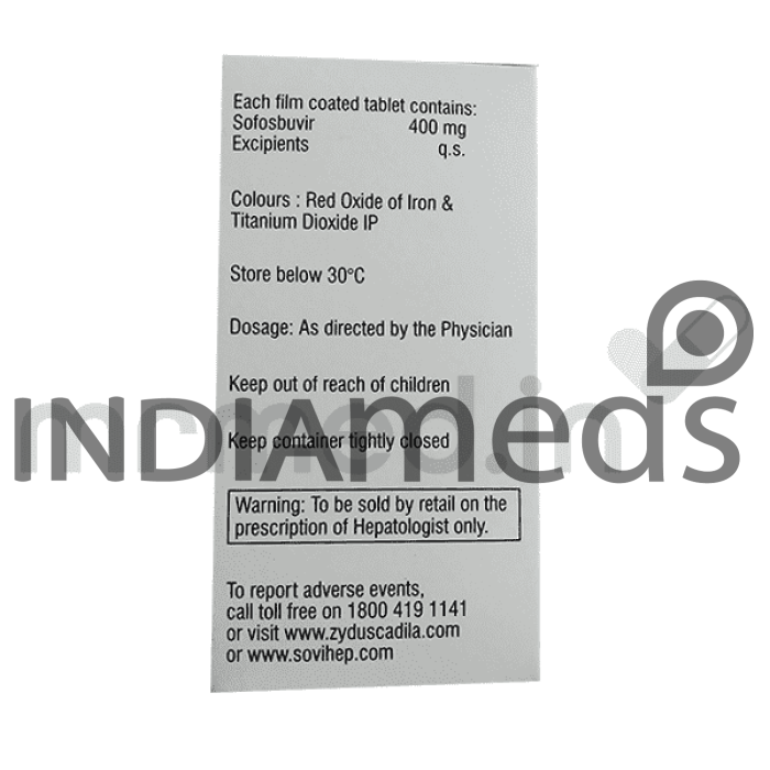 Sovihep 400mg Tablet