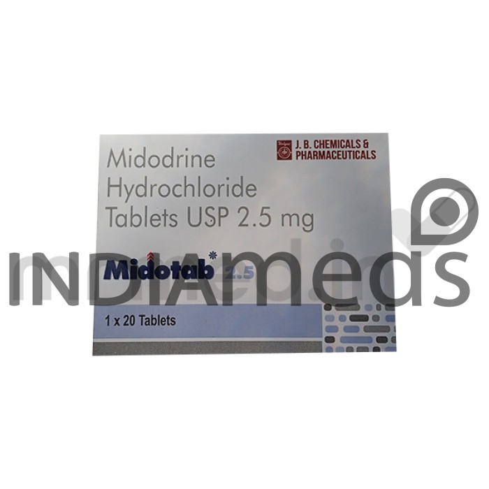 Midotab 2.5mg Tablet