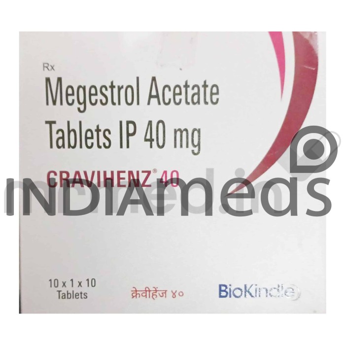 Cravihenz 40mg Tablet