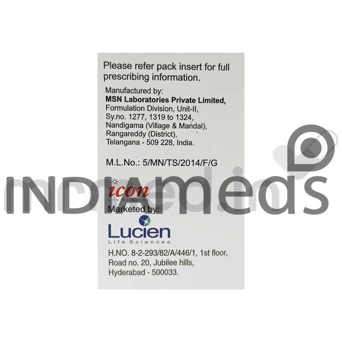 Acalaside 100mg Capsule