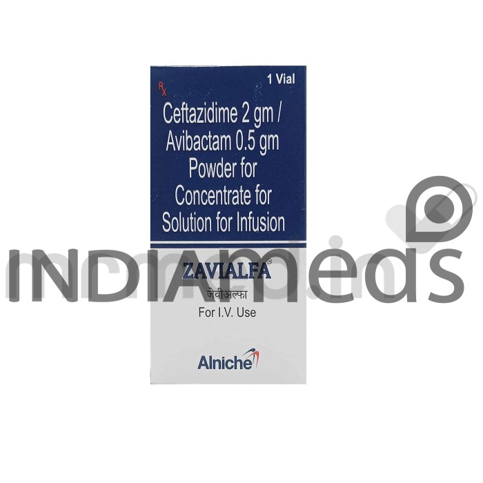 Zavialfa 2/0.5gm Injection