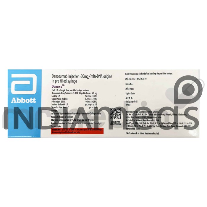 Denaxa 60mg Injection