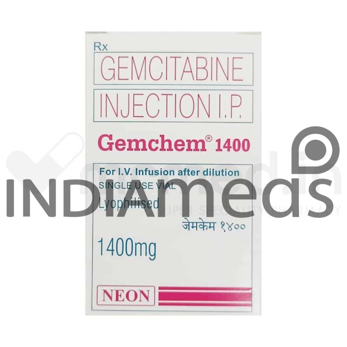 Gemchem 1400mg Injection
