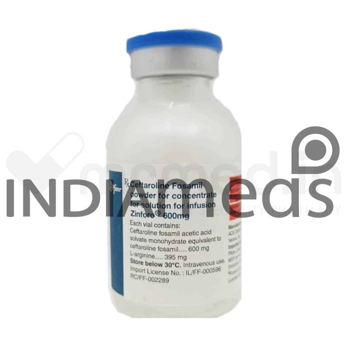 Zinforo 600mg Injection