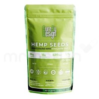 Cure By Design Hemp Seed Toasted with Pink Salt 250gm