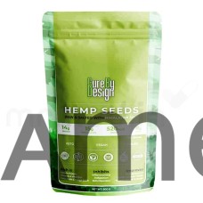 Cure By Design Hemp Seed Toasted with Pink Salt 500gm