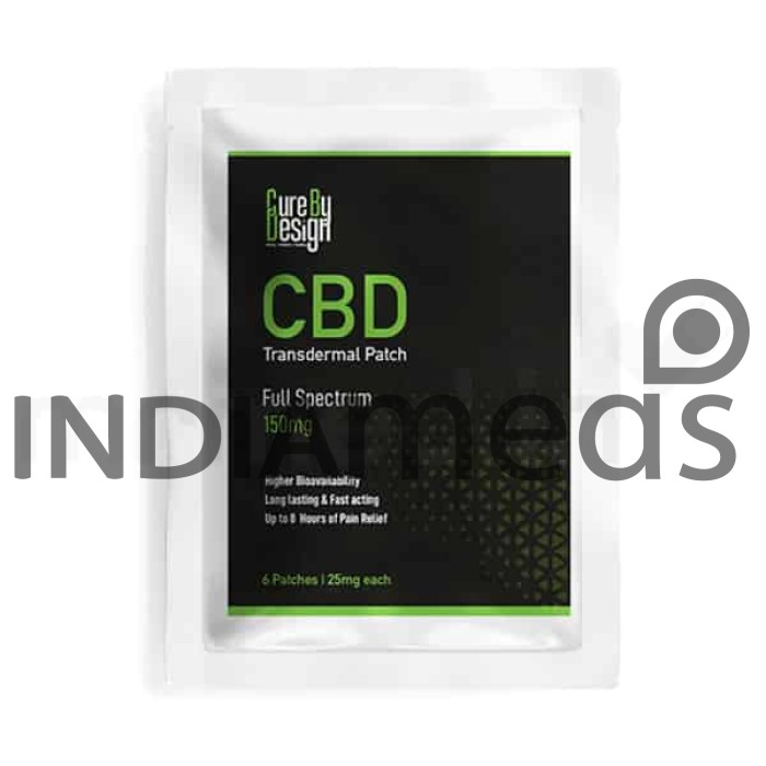 Cure By Design CBD Patch 6'S
