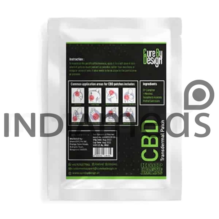Cure By Design CBD Patch 6'S