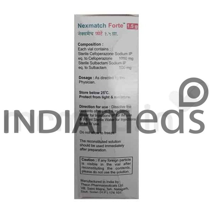 Nexmatch Forte 1.5gm Injection