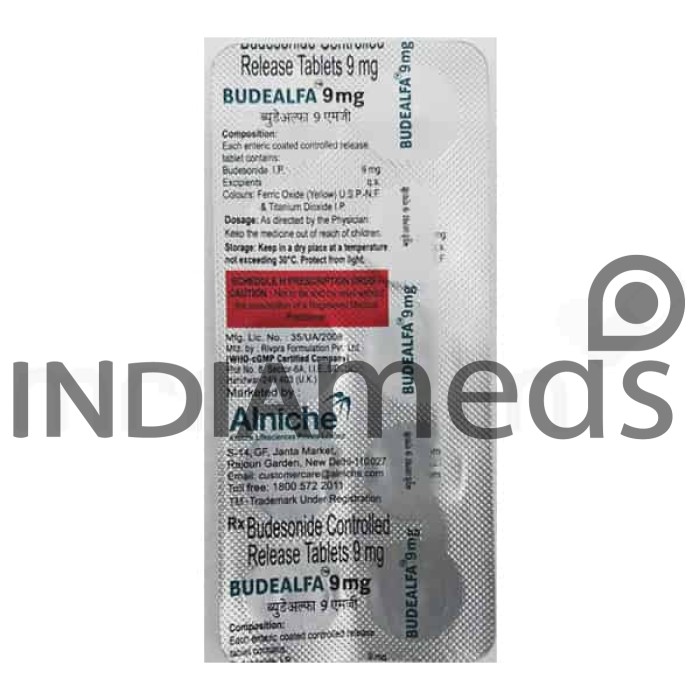 Budealfa 9mg Tablet