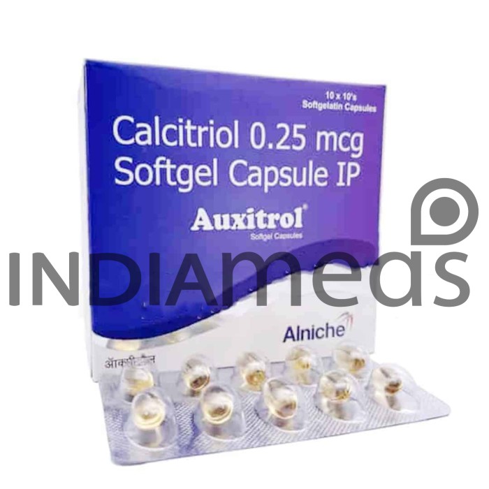 Auxitrol 0.25mcg Capsule