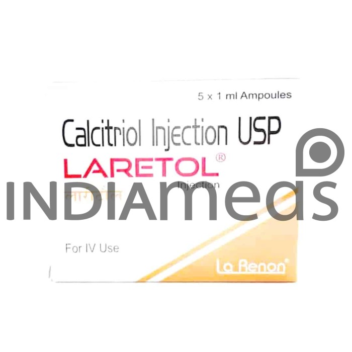 Laretol 1mcg Injection