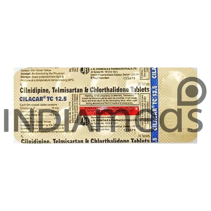 Cilacar TC 12.5mg Tablet