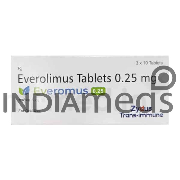 Everomus 0.25mg Tablet