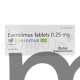 Everomus 0.25mg Tablet