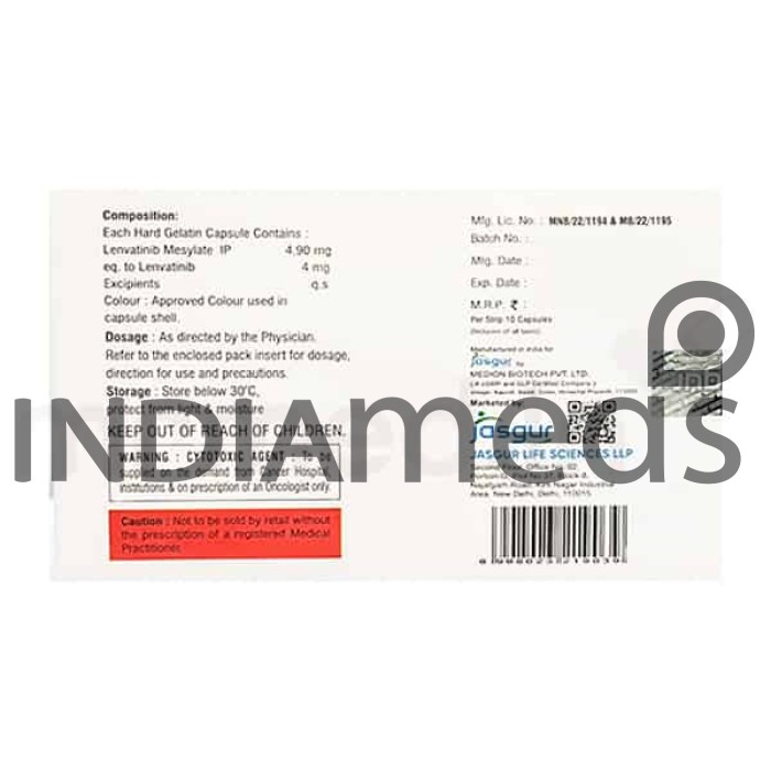 Lenvabuzz 4mg Capsule